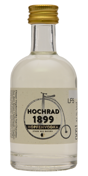 Hochrad 1899 Hopfenvodka 0,05 l 42% Alk.